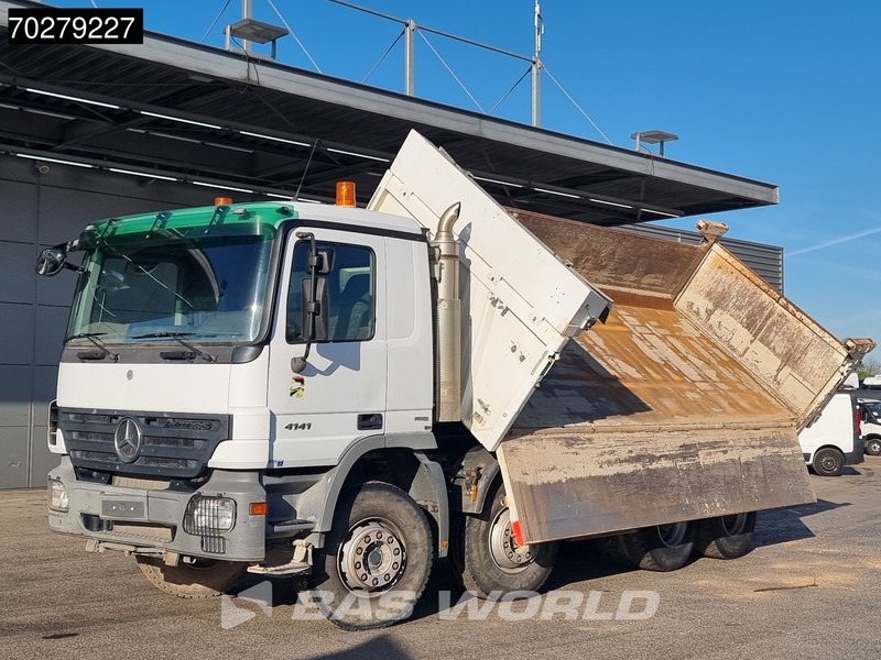 Mercedes-Benz Actros 4141 8X4 12m3 Meiller 2-way tipper steelsuspension Euro 4 - Φορτηγό ανατρεπόμενο: φωτογραφία 3 Mercedes-Benz Actros 4141 8X4 12m3 Meiller 2-way tipper steelsuspension Euro 4 - Φορτηγό ανατρεπόμενο: φωτογραφία 3
