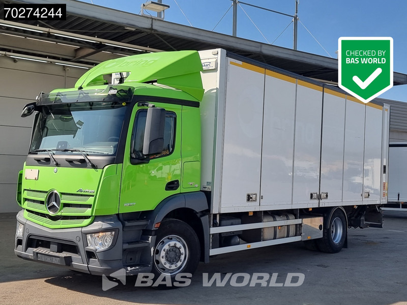 Mercedes-Benz Antos 1827 4X2 18tonner ADR Automatic Ladebordwand Euro 6 - Φορτηγό κόφα: φωτογραφία 1 Mercedes-Benz Antos 1827 4X2 18tonner ADR Automatic Ladebordwand Euro 6 - Φορτηγό κόφα: φωτογραφία 1