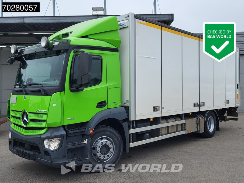 Mercedes-Benz Antos 1827 4X2 18tonner ADR Ladebordwand boxheater Euro 6 - Φορτηγό κόφα: φωτογραφία 1 Mercedes-Benz Antos 1827 4X2 18tonner ADR Ladebordwand boxheater Euro 6 - Φορτηγό κόφα: φωτογραφία 1
