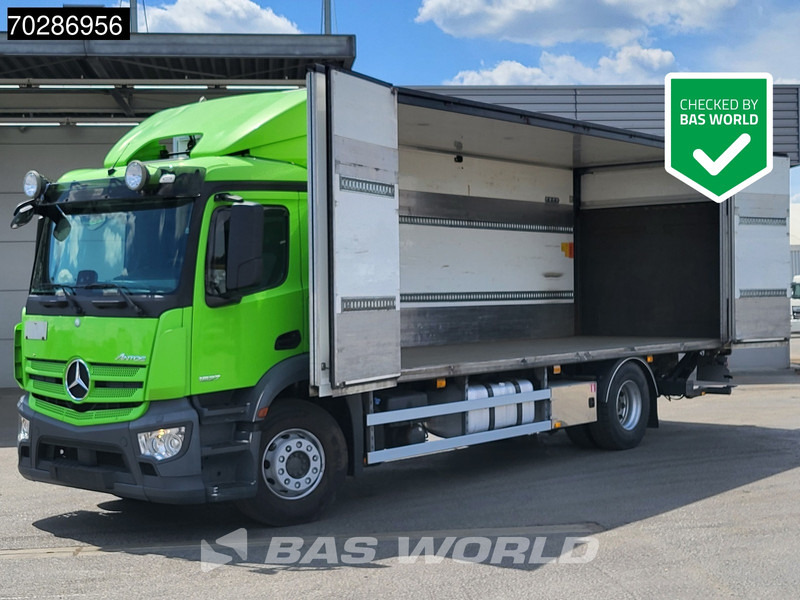 Mercedes-Benz Antos 1827 Antos 4X2 2000kg Ladebordwand box heating Automatic Euro 6 - Φορτηγό κόφα: φωτογραφία 1 Mercedes-Benz Antos 1827 Antos 4X2 2000kg Ladebordwand box heating Automatic Euro 6 - Φορτηγό κόφα: φωτογραφία 1