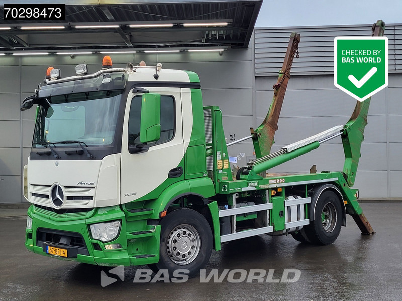 Mercedes-Benz Antos 2135 4X2 NL-Truck APK 14Tons Hyva Lift Skiploader Automatic Euro 6 - Φορτηγό καδοφόρος φορτωτής: φωτογραφία 1 Mercedes-Benz Antos 2135 4X2 NL-Truck APK 14Tons Hyva Lift Skiploader Automatic Euro 6 - Φορτηγό καδοφόρος φορτωτής: φωτογραφία 1
