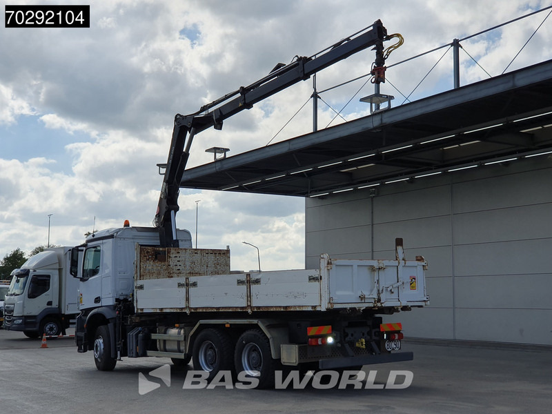 Mercedes-Benz Arocs 2636 Arocs 6X4 8m3 Forez Bennes Tipper HIAB 144 B-2 Hiduo Crane Steelsuspension Automatic Euro 6 - Φορτηγό ανατρεπόμενο, Φορτηγό με γερανό: φωτογραφία 2 Mercedes-Benz Arocs 2636 Arocs 6X4 8m3 Forez Bennes Tipper HIAB 144 B-2 Hiduo Crane Steelsuspension Automatic Euro 6 - Φορτηγό ανατρεπόμενο, Φορτηγό με γερανό: φωτογραφία 2