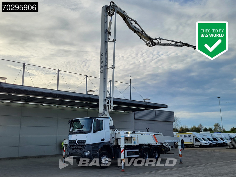 Mercedes-Benz Arocs 2640 6X4 36mtr CIFA K36L-HP168EC 4 arm Automatic Big-Axle Steelsuspension Euro 6 - Αντλία σκυροδέματος: φωτογραφία 1 Mercedes-Benz Arocs 2640 6X4 36mtr CIFA K36L-HP168EC 4 arm Automatic Big-Axle Steelsuspension Euro 6 - Αντλία σκυροδέματος: φωτογραφία 1