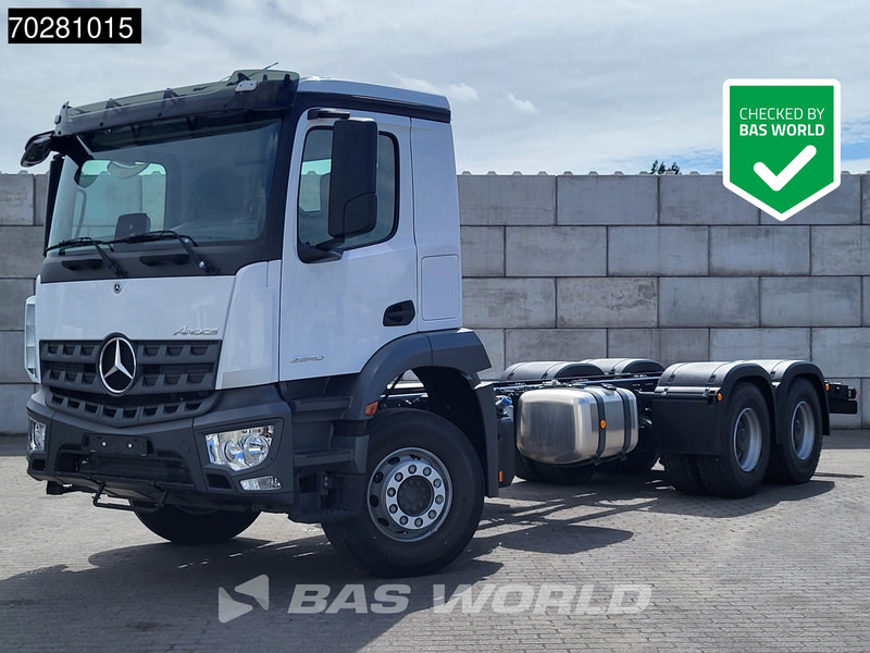 Mercedes-Benz Arocs 2640 6X4 NEW Chassis Big-Axle Automatic Steel suspension Euro 6 - Φορτηγό σασί: φωτογραφία 1 Mercedes-Benz Arocs 2640 6X4 NEW Chassis Big-Axle Automatic Steel suspension Euro 6 - Φορτηγό σασί: φωτογραφία 1