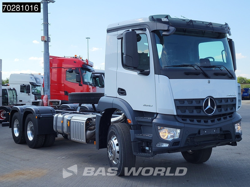Mercedes-Benz Arocs 2640 6X4 NEW chassis PTO preparation Big-Axle Alcoa Automatic Euro 6 - Φορτηγό σασί: φωτογραφία 3 Mercedes-Benz Arocs 2640 6X4 NEW chassis PTO preparation Big-Axle Alcoa Automatic Euro 6 - Φορτηγό σασί: φωτογραφία 3