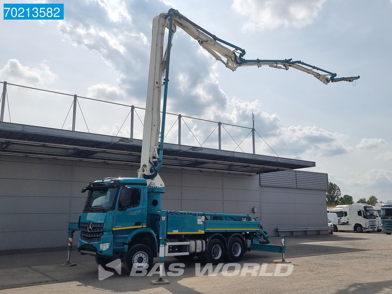 Mercedes-Benz Arocs 2836 6X4 Manual 33mtr Pump Sermac 5Z33 SC150 Euro 6 - Αντλία σκυροδέματος: φωτογραφία 1 Mercedes-Benz Arocs 2836 6X4 Manual 33mtr Pump Sermac 5Z33 SC150 Euro 6 - Αντλία σκυροδέματος: φωτογραφία 1