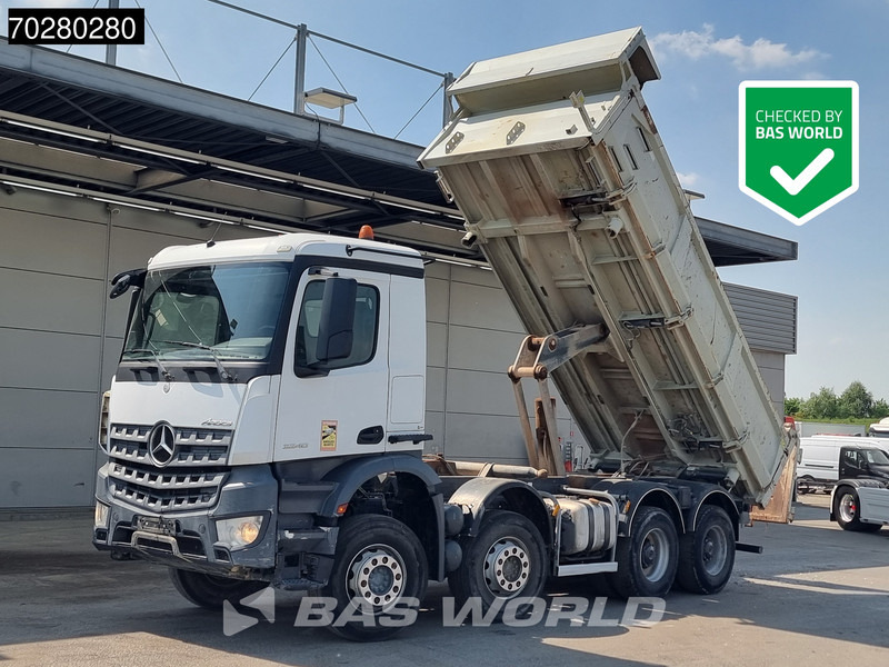 Mercedes-Benz Arocs 3240 8X4 12m3 3-Side Tipper Automatic Euro 6 - Φορτηγό ανατρεπόμενο: φωτογραφία 1 Mercedes-Benz Arocs 3240 8X4 12m3 3-Side Tipper Automatic Euro 6 - Φορτηγό ανατρεπόμενο: φωτογραφία 1