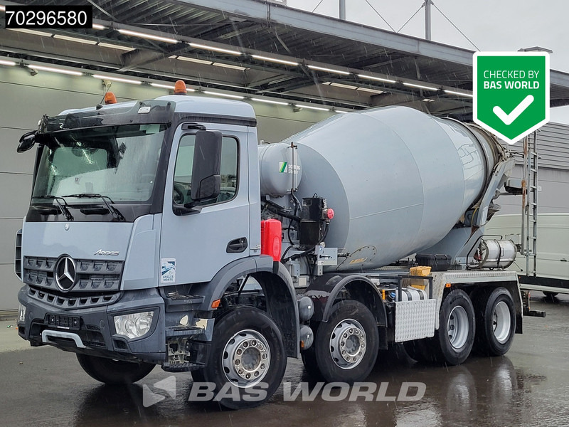 Mercedes-Benz Arocs 3240 8X4 9m3 Stetter Mixer Full Steel Euro 6 - Μπετονιέρα φορτηγό: φωτογραφία 1 Mercedes-Benz Arocs 3240 8X4 9m3 Stetter Mixer Full Steel Euro 6 - Μπετονιέρα φορτηγό: φωτογραφία 1