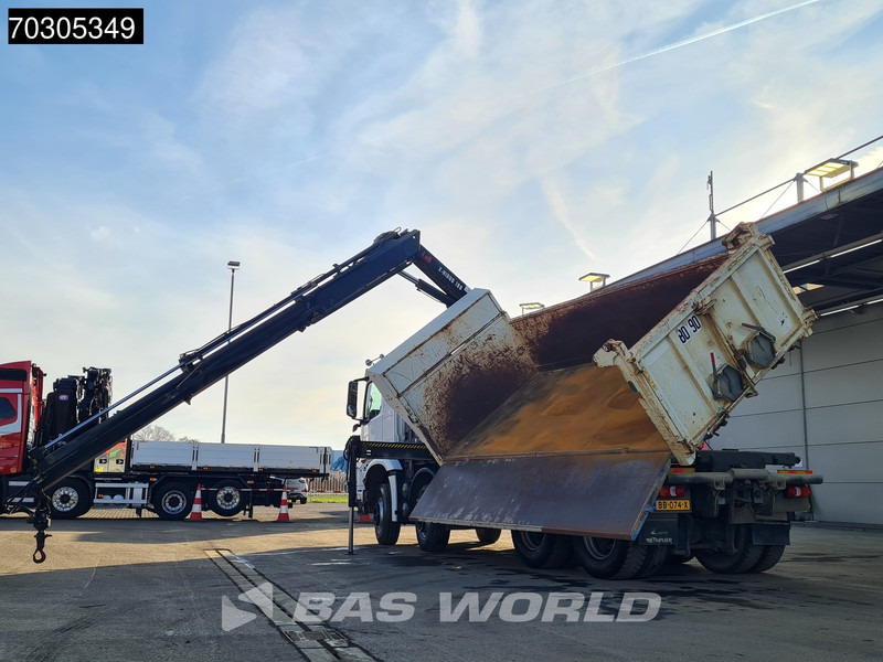 Mercedes-Benz Arocs 3240 8X4 HIAB X-HIDUO 188 E-2 Kran Crane 3-side tipper Big-Axle Euro 6 - Φορτηγό ανατρεπόμενο, Φορτηγό με γερανό: φωτογραφία 5 Mercedes-Benz Arocs 3240 8X4 HIAB X-HIDUO 188 E-2 Kran Crane 3-side tipper Big-Axle Euro 6 - Φορτηγό ανατρεπόμενο, Φορτηγό με γερανό: φωτογραφία 5