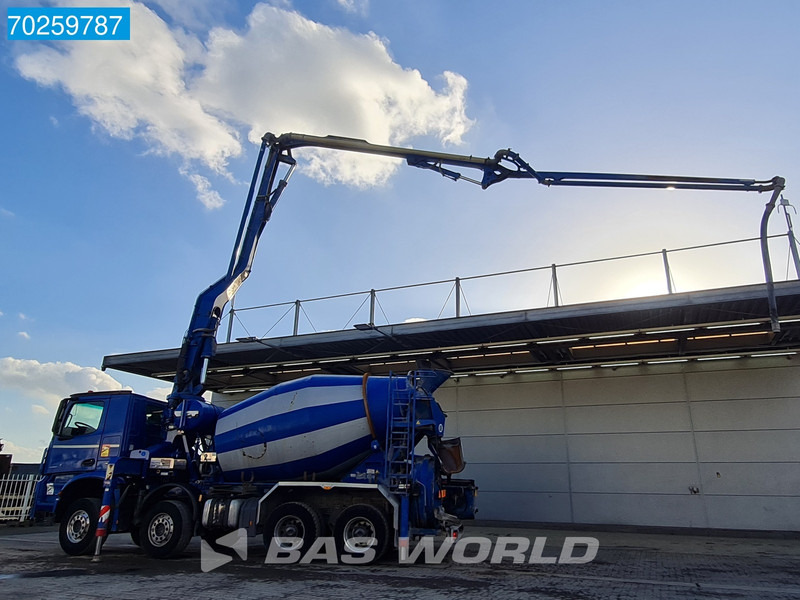 Mercedes-Benz Arocs 3251 8X4 PUMI Putzmeister TMM 24 + Liebherr 7m3 Mixer Retarder Euro 6 - Αντλία σκυροδέματος: φωτογραφία 3 Mercedes-Benz Arocs 3251 8X4 PUMI Putzmeister TMM 24 + Liebherr 7m3 Mixer Retarder Euro 6 - Αντλία σκυροδέματος: φωτογραφία 3