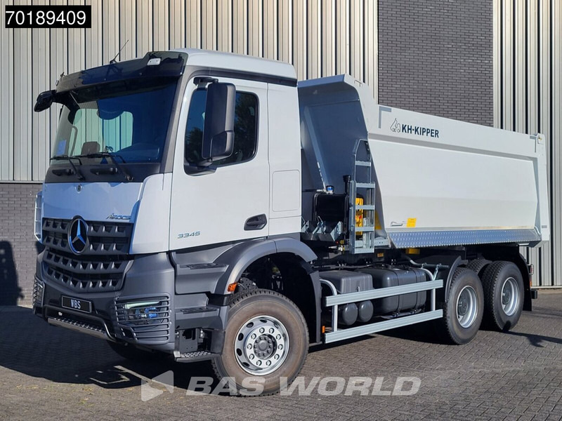 Mercedes-Benz Arocs 3345 6X4 NEW! 18m3 KH-Kipper Automatic Full Steel suspension Big-Axle Euro 3 - Φορτηγό ανατρεπόμενο: φωτογραφία 1 Mercedes-Benz Arocs 3345 6X4 NEW! 18m3 KH-Kipper Automatic Full Steel suspension Big-Axle Euro 3 - Φορτηγό ανατρεπόμενο: φωτογραφία 1