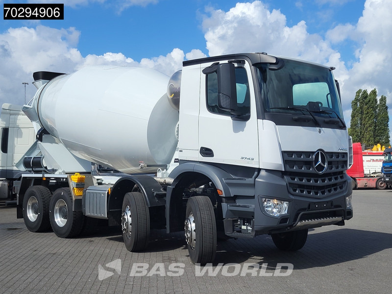Mercedes-Benz Arocs 3743 8X4 New! 10m3 FML BSH 103 Mixer Steelsuspension Big-Axle Automatic Euro 6 - Μπετονιέρα φορτηγό: φωτογραφία 3 Mercedes-Benz Arocs 3743 8X4 New! 10m3 FML BSH 103 Mixer Steelsuspension Big-Axle Automatic Euro 6 - Μπετονιέρα φορτηγό: φωτογραφία 3