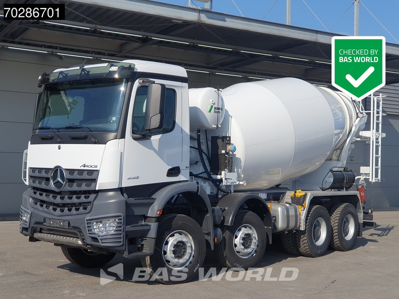 Mercedes-Benz Arocs 4142 8X4 NEW! 10m3 SchwingStetter Mixer Hydrauliek BigAxle Manual Euro 3 - Μπετονιέρα φορτηγό: φωτογραφία 1 Mercedes-Benz Arocs 4142 8X4 NEW! 10m3 SchwingStetter Mixer Hydrauliek BigAxle Manual Euro 3 - Μπετονιέρα φορτηγό: φωτογραφία 1