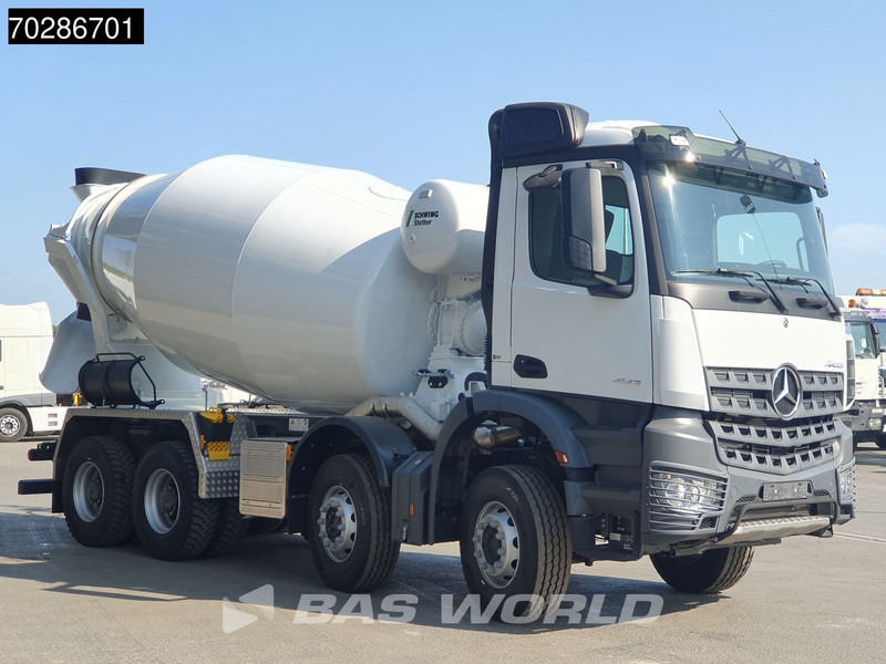 Mercedes-Benz Arocs 4142 8X4 NEW! 10m3 SchwingStetter Mixer Hydrauliek BigAxle Manual Euro 3 - Μπετονιέρα φορτηγό: φωτογραφία 3 Mercedes-Benz Arocs 4142 8X4 NEW! 10m3 SchwingStetter Mixer Hydrauliek BigAxle Manual Euro 3 - Μπετονιέρα φορτηγό: φωτογραφία 3