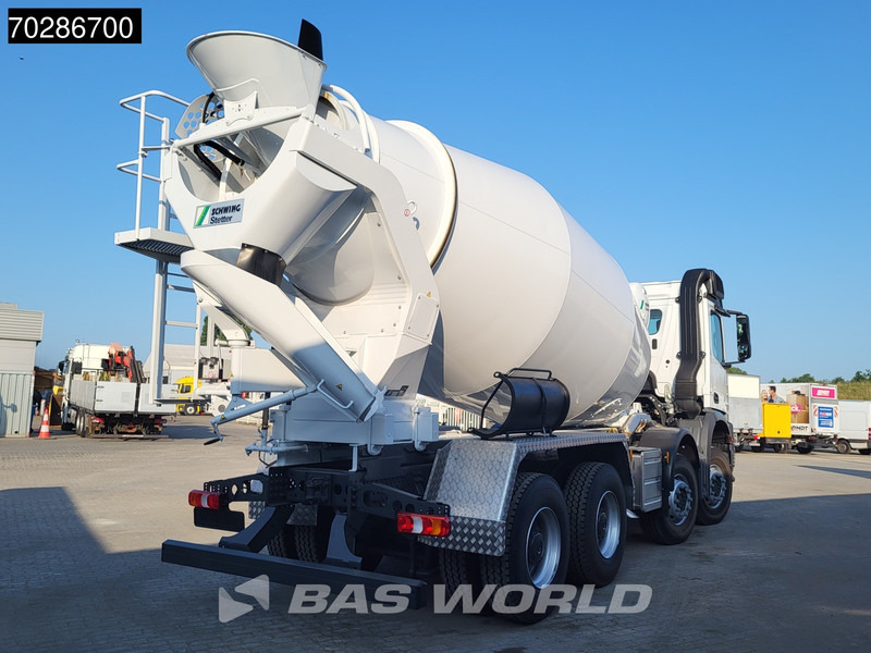 Mercedes-Benz Arocs 4142 8X4 NEW! 10m3 SchwingStetter Mixer Manual Steel suspension BigAxle Euro3 - Μπετονιέρα φορτηγό: φωτογραφία 5 Mercedes-Benz Arocs 4142 8X4 NEW! 10m3 SchwingStetter Mixer Manual Steel suspension BigAxle Euro3 - Μπετονιέρα φορτηγό: φωτογραφία 5