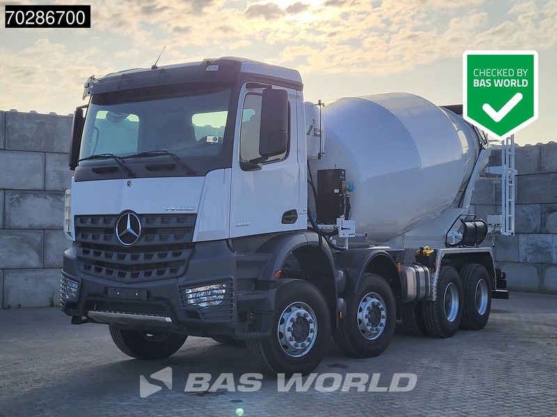 Mercedes-Benz Arocs 4142 8X4 NEW! 10m3 SchwingStetter Mixer Manual Steel suspension BigAxle Euro3 - Μπετονιέρα φορτηγό: φωτογραφία 1 Mercedes-Benz Arocs 4142 8X4 NEW! 10m3 SchwingStetter Mixer Manual Steel suspension BigAxle Euro3 - Μπετονιέρα φορτηγό: φωτογραφία 1