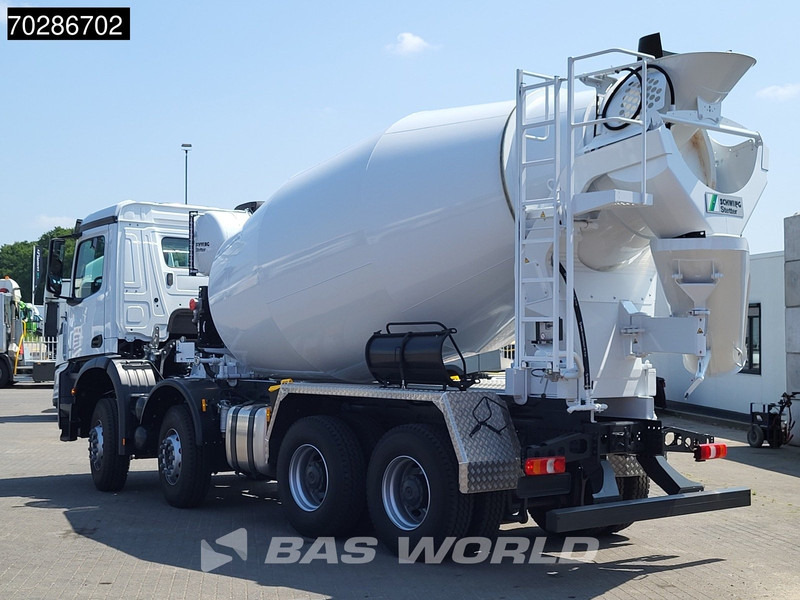 Mercedes-Benz Arocs 4145 8X4 NEW! 10m3 Schwing Stetter Mixer Manual Big-Axle Steel suspension Euro 3 - Μπετονιέρα φορτηγό: φωτογραφία 2 Mercedes-Benz Arocs 4145 8X4 NEW! 10m3 Schwing Stetter Mixer Manual Big-Axle Steel suspension Euro 3 - Μπετονιέρα φορτηγό: φωτογραφία 2