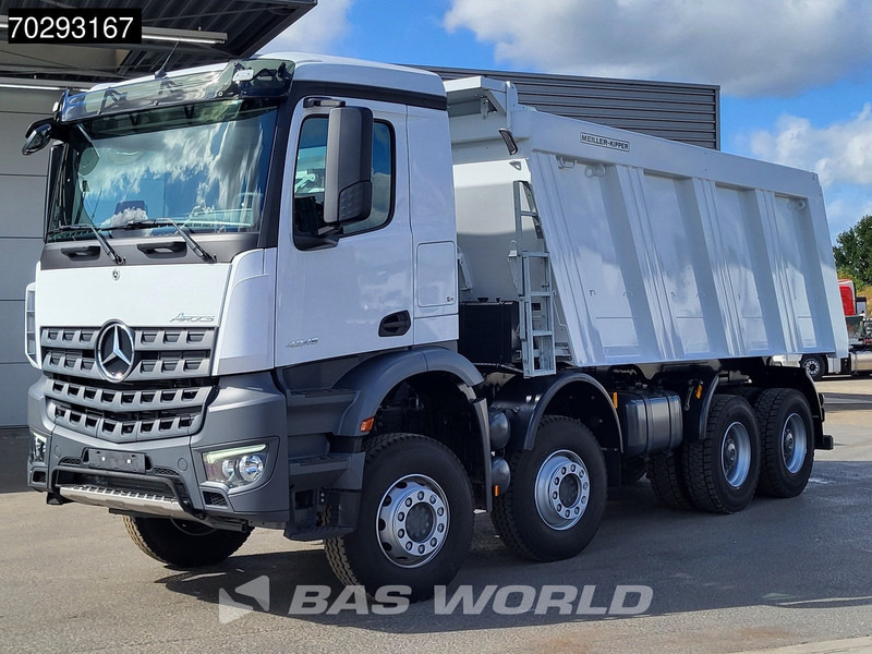 Καινούριο Φορτηγό ανατρεπόμενο Mercedes-Benz Arocs 4145 8X4 New! 22m3 Meiller Kipper Big-Axle Steelsuspension Manual Euro 3: φωτογραφία 5