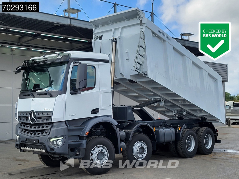 Mercedes-Benz Arocs 4245 8X4 New! 22m3 Meiller Kipper Big-Axle Steelsuspension Manual Euro 3 - Φορτηγό ανατρεπόμενο: φωτογραφία 1 Mercedes-Benz Arocs 4245 8X4 New! 22m3 Meiller Kipper Big-Axle Steelsuspension Manual Euro 3 - Φορτηγό ανατρεπόμενο: φωτογραφία 1