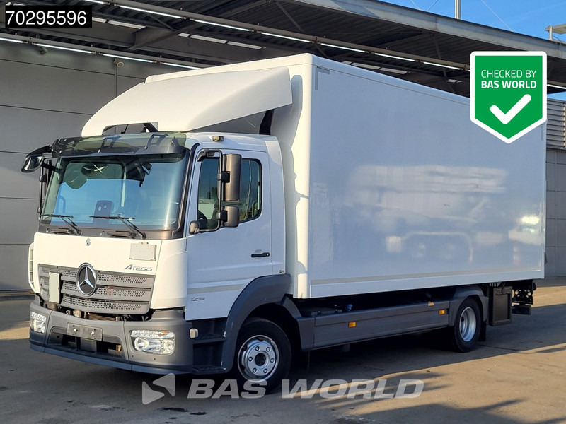 Mercedes-Benz Atego 1218 4X2 12tonner 1500kg Ladebordwand Automatic Euro 6 - Φορτηγό κόφα: φωτογραφία 1 Mercedes-Benz Atego 1218 4X2 12tonner 1500kg Ladebordwand Automatic Euro 6 - Φορτηγό κόφα: φωτογραφία 1