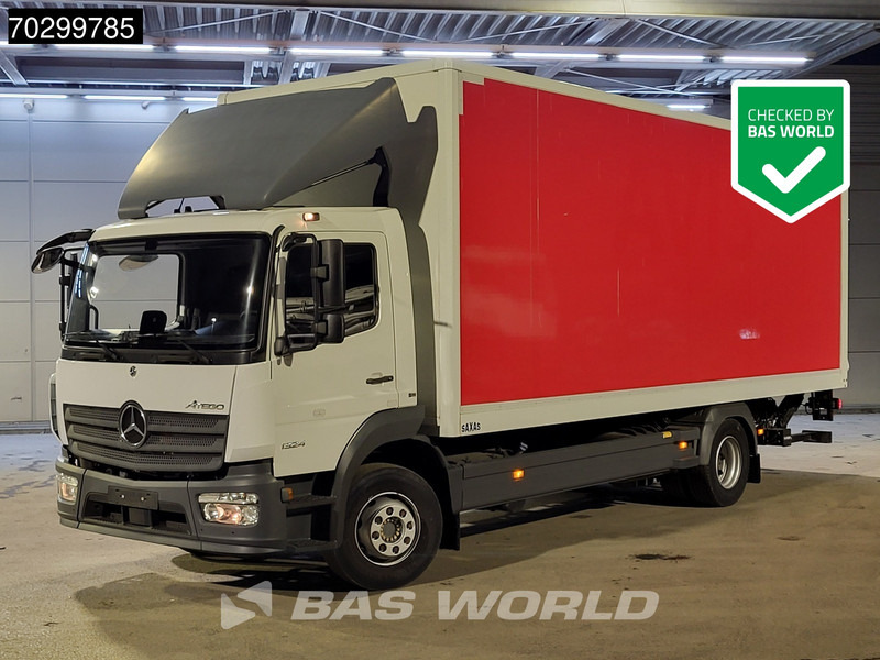 Mercedes-Benz Atego 1324 4X2 1500kg Ladebordwand Automatic Airco Euro 6 - Φορτηγό κόφα: φωτογραφία 1 Mercedes-Benz Atego 1324 4X2 1500kg Ladebordwand Automatic Airco Euro 6 - Φορτηγό κόφα: φωτογραφία 1
