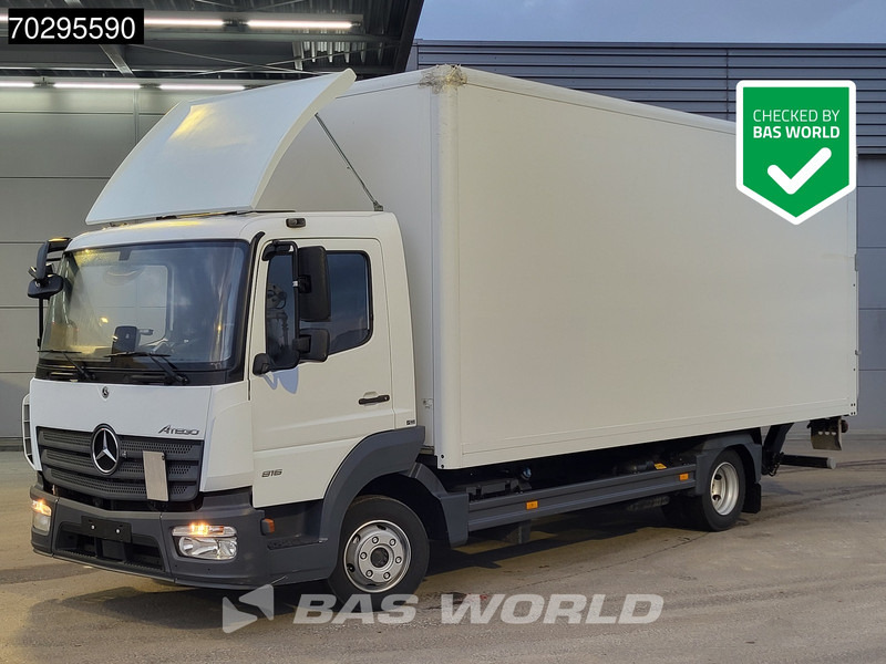 Mercedes-Benz Atego 816 4X2 8tonner 1000kg Ladebordwand Manual Euro 6 - Φορτηγό κόφα: φωτογραφία 1 Mercedes-Benz Atego 816 4X2 8tonner 1000kg Ladebordwand Manual Euro 6 - Φορτηγό κόφα: φωτογραφία 1