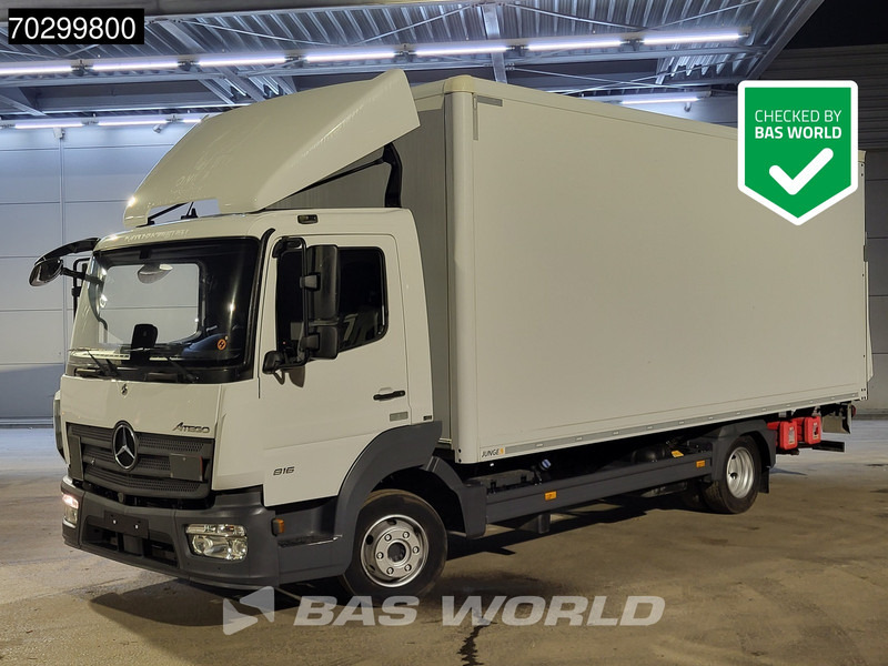 Mercedes-Benz Atego 816 4X2 8tonner Automatic 1000kg Ladebordwand Euro 6 - Φορτηγό κόφα: φωτογραφία 1 Mercedes-Benz Atego 816 4X2 8tonner Automatic 1000kg Ladebordwand Euro 6 - Φορτηγό κόφα: φωτογραφία 1