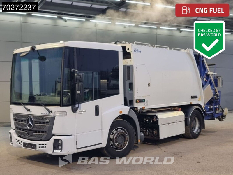 Mercedes-Benz Econic 1830 4X2 13m3 NTM KGLS-HL Big-Axle CNG! engine Euro 6 - Απορριμματοφόρο: φωτογραφία 1 Mercedes-Benz Econic 1830 4X2 13m3 NTM KGLS-HL Big-Axle CNG! engine Euro 6 - Απορριμματοφόρο: φωτογραφία 1