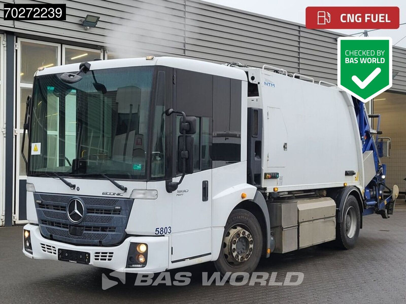 Mercedes-Benz Econic 1830 4X2 CNG! Engine 13m3 NTM KGLS-HL Big-Axle Euro 6 - Απορριμματοφόρο: φωτογραφία 1 Mercedes-Benz Econic 1830 4X2 CNG! Engine 13m3 NTM KGLS-HL Big-Axle Euro 6 - Απορριμματοφόρο: φωτογραφία 1