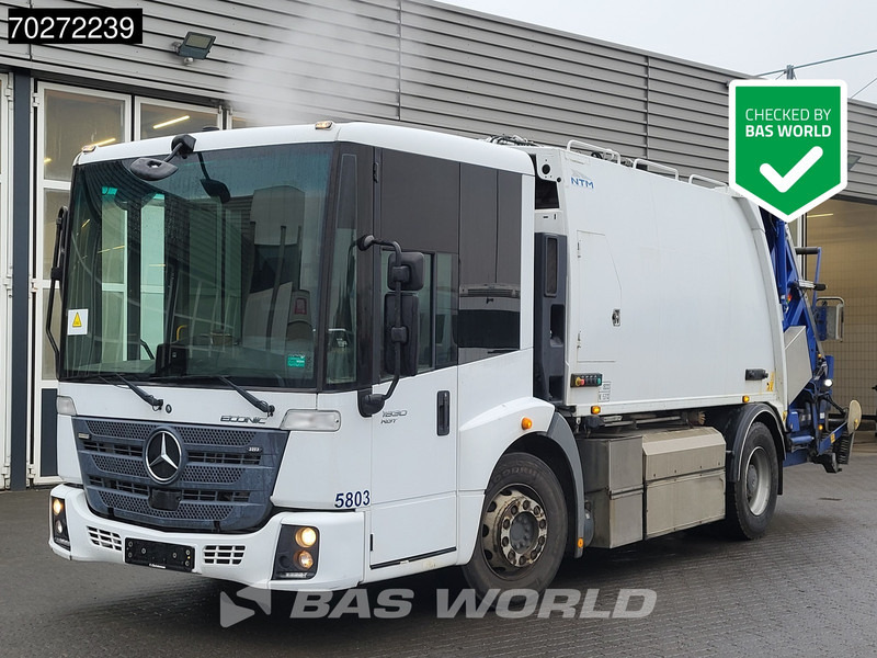 Mercedes-Benz Econic 1830 4X2 CNG Engine 13m3 NTM KGLS-HL Big-Axle Euro 6 - Απορριμματοφόρο: φωτογραφία 1 Mercedes-Benz Econic 1830 4X2 CNG Engine 13m3 NTM KGLS-HL Big-Axle Euro 6 - Απορριμματοφόρο: φωτογραφία 1
