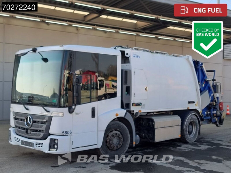 Mercedes-Benz Econic 4X2 CNG! Engine 13m3 NTM KGLS-HL Big-Axle Euro 6 - Απορριμματοφόρο: φωτογραφία 1 Mercedes-Benz Econic 4X2 CNG! Engine 13m3 NTM KGLS-HL Big-Axle Euro 6 - Απορριμματοφόρο: φωτογραφία 1