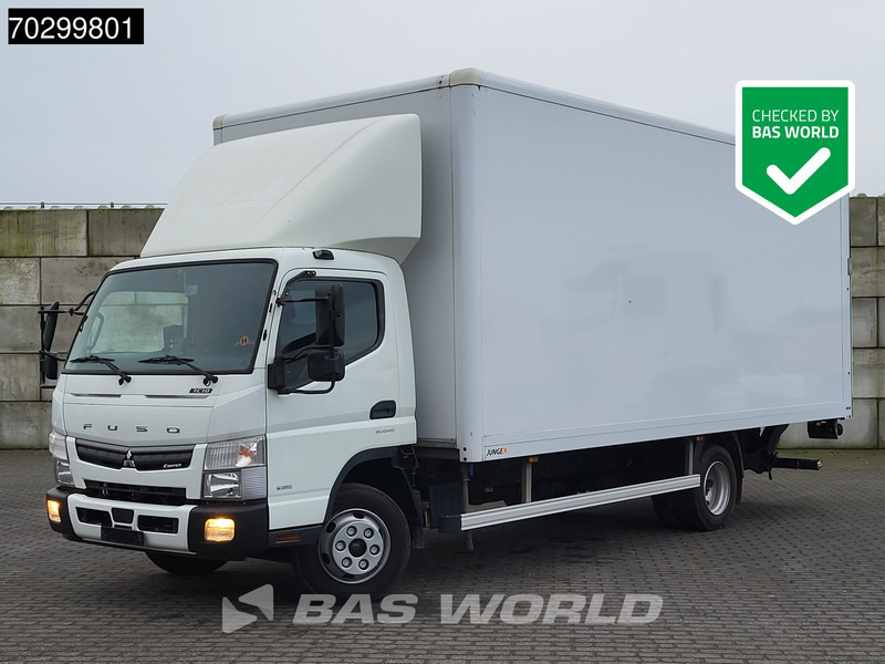 Mitsubishi 7C18 4X2 8tonner Automatic 1000kg Ladebordwand Airco Euro 6 - Φορτηγό κόφα: φωτογραφία 1 Mitsubishi 7C18 4X2 8tonner Automatic 1000kg Ladebordwand Airco Euro 6 - Φορτηγό κόφα: φωτογραφία 1