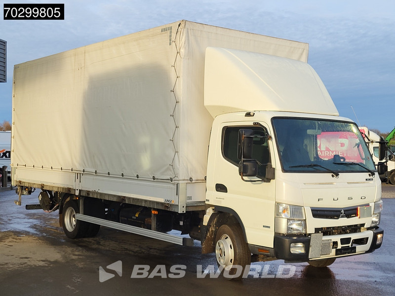 Mitsubishi Fuso 7C 18 4X2 Steelsuspension 1000kg Ladebordwand Automatic Euro 6 - Φορτηγό μουσαμάς: φωτογραφία 3 Mitsubishi Fuso 7C 18 4X2 Steelsuspension 1000kg Ladebordwand Automatic Euro 6 - Φορτηγό μουσαμάς: φωτογραφία 3