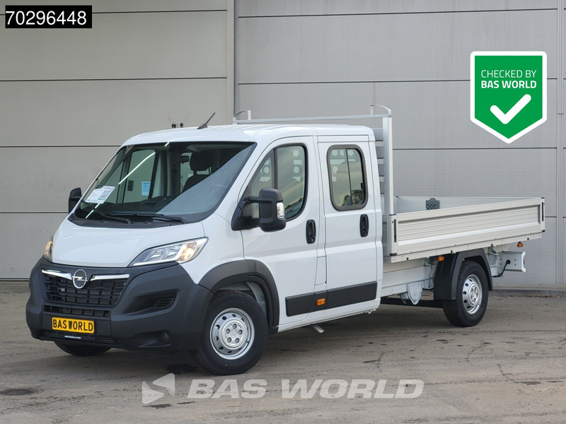 Opel Movano 140PK Dubbel Cabine Open Laadbak Airco Cruise Euro6 Pritsche Pickup Open Box A/C Cruise control - Μικρό φορτηγό με καρότσα: φωτογραφία 1 Opel Movano 140PK Dubbel Cabine Open Laadbak Airco Cruise Euro6 Pritsche Pickup Open Box A/C Cruise control - Μικρό φορτηγό με καρότσα: φωτογραφία 1