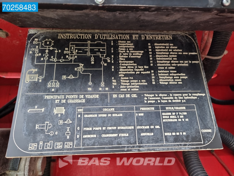 Πυροσβεστικό όχημα Renault 4X4 Renault / Thomas Sides 6000 Ltr 4x4 Euro 5 Feuerwehr: φωτογραφία 18