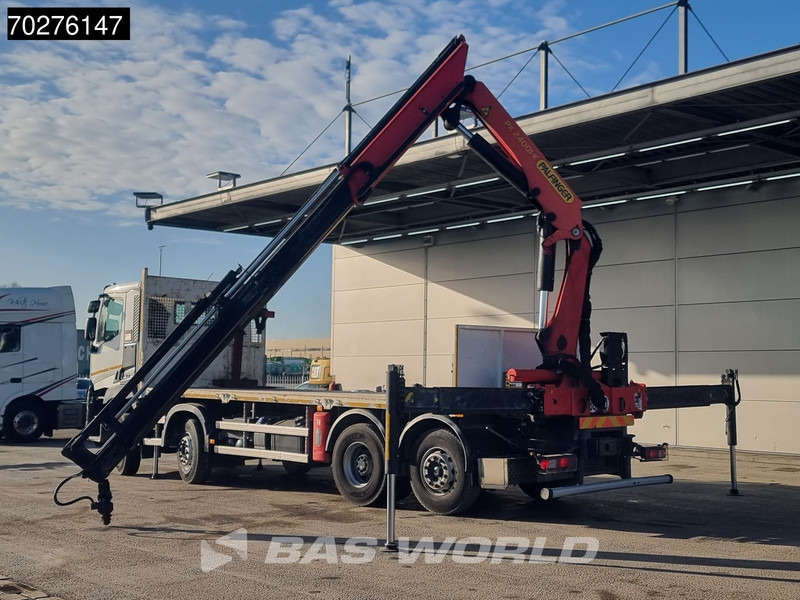 Renault C 380 8X2 Palfinger PK24001K Remote Lenkachse Euro 6 - Φορτηγό με ανοιχτή καρότσα, Φορτηγό με γερανό: φωτογραφία 2 Renault C 380 8X2 Palfinger PK24001K Remote Lenkachse Euro 6 - Φορτηγό με ανοιχτή καρότσα, Φορτηγό με γερανό: φωτογραφία 2