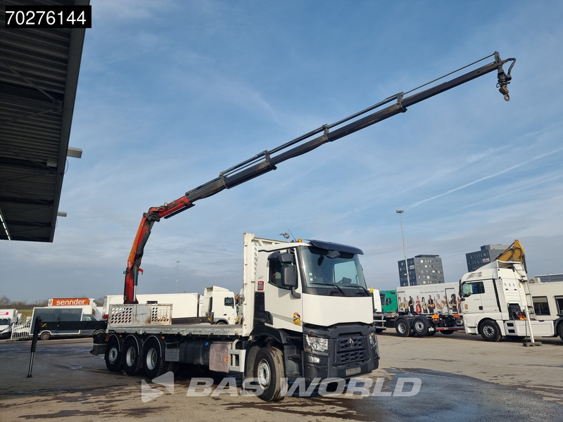 Renault C 380 8X4 Palfinger PK 23001 EH Remote Lift+Lenkachse Euro 6 - Φορτηγό με ανοιχτή καρότσα, Φορτηγό με γερανό: φωτογραφία 3 Renault C 380 8X4 Palfinger PK 23001 EH Remote Lift+Lenkachse Euro 6 - Φορτηγό με ανοιχτή καρότσα, Φορτηγό με γερανό: φωτογραφία 3