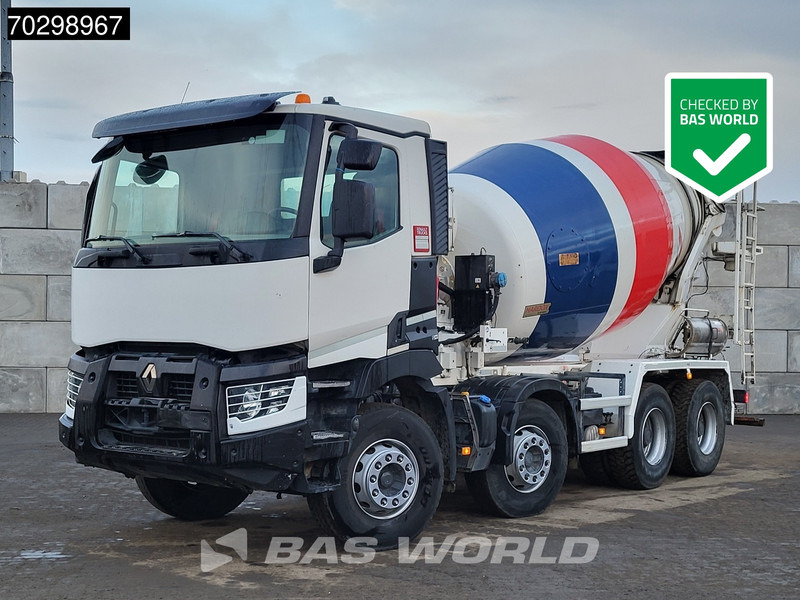 Renault C 380 C 8X4 9m3 Schwing Stetter mixer Steelsuspension Automatic Euro 6 - Μπετονιέρα φορτηγό: φωτογραφία 1 Renault C 380 C 8X4 9m3 Schwing Stetter mixer Steelsuspension Automatic Euro 6 - Μπετονιέρα φορτηγό: φωτογραφία 1