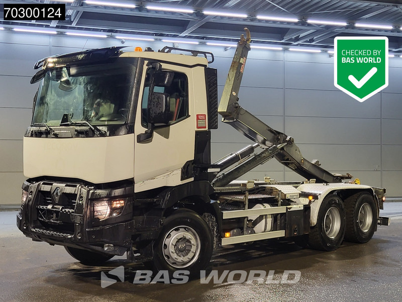 Renault C 430 6X4 20 tons Marrel AL20 S52 container systeem Automatic Euro 6 - Φορτηγό φόρτωσης γάντζου: φωτογραφία 1 Renault C 430 6X4 20 tons Marrel AL20 S52 container systeem Automatic Euro 6 - Φορτηγό φόρτωσης γάντζου: φωτογραφία 1