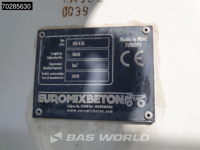 Μπετονιέρα φορτηγό Renault C 430 8X4 9m3 Euromixbeton Mixer Steelsuspension Automatic Euro 6: φωτογραφία 16