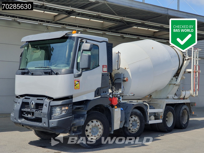 Renault C 430 8X4 9m3 Euromixbeton Mixer Steelsuspension Automatic Euro 6 - Μπετονιέρα φορτηγό: φωτογραφία 1 Renault C 430 8X4 9m3 Euromixbeton Mixer Steelsuspension Automatic Euro 6 - Μπετονιέρα φορτηγό: φωτογραφία 1