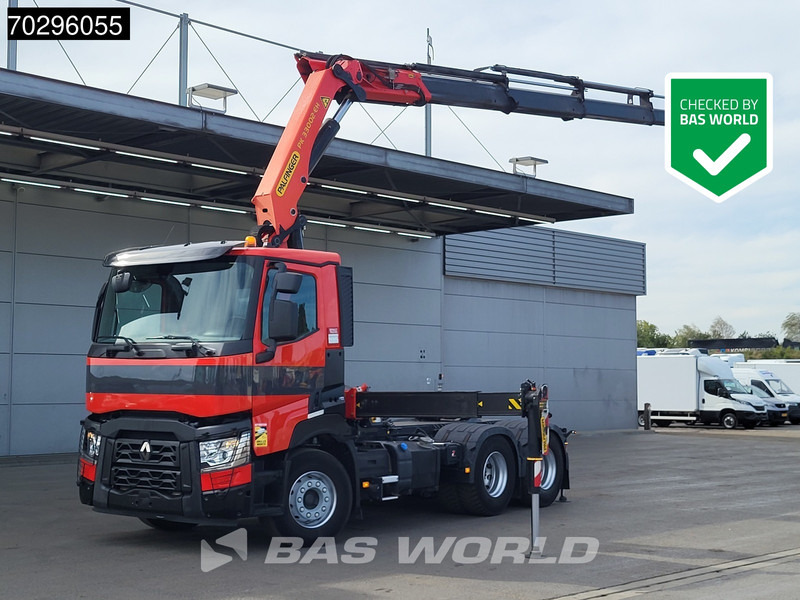 Renault C 440 6X4 33T Palfinger PK 33002 EH Kran Crane DayCab Euro 6 - Τράκτορας: φωτογραφία 1 Renault C 440 6X4 33T Palfinger PK 33002 EH Kran Crane DayCab Euro 6 - Τράκτορας: φωτογραφία 1