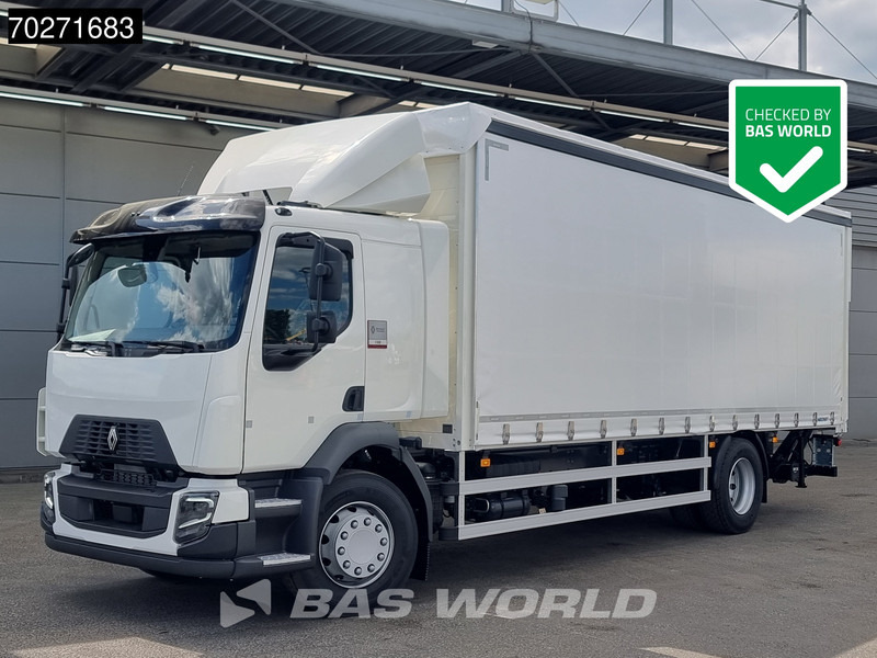 Renault D 280 4X2 NEW 19tons truck 2000kg Ladebordwand Automatic Euro 6 - Φορτηγό μουσαμάς: φωτογραφία 1 Renault D 280 4X2 NEW 19tons truck 2000kg Ladebordwand Automatic Euro 6 - Φορτηγό μουσαμάς: φωτογραφία 1