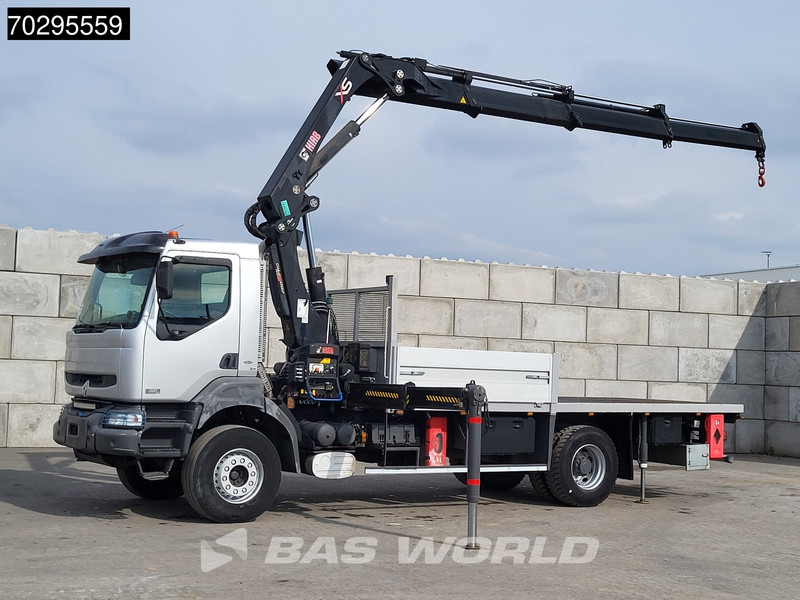 Renault Kerax 320 4X2 HIAB 288EP-3 HIPRO Crane Kran Steel suspension Manual Euro 3 - Φορτηγό με ανοιχτή καρότσα, Φορτηγό με γερανό: φωτογραφία 3 Renault Kerax 320 4X2 HIAB 288EP-3 HIPRO Crane Kran Steel suspension Manual Euro 3 - Φορτηγό με ανοιχτή καρότσα, Φορτηγό με γερανό: φωτογραφία 3