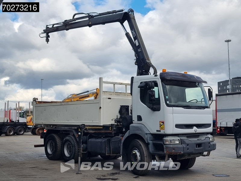 Renault Kerax 360 6X4 Hiab 144 B-2 Hiduo Kran Manual Big-Axle Steelsuspension Euro 3 - Φορτηγό ανατρεπόμενο, Φορτηγό με γερανό: φωτογραφία 3 Renault Kerax 360 6X4 Hiab 144 B-2 Hiduo Kran Manual Big-Axle Steelsuspension Euro 3 - Φορτηγό ανατρεπόμενο, Φορτηγό με γερανό: φωτογραφία 3