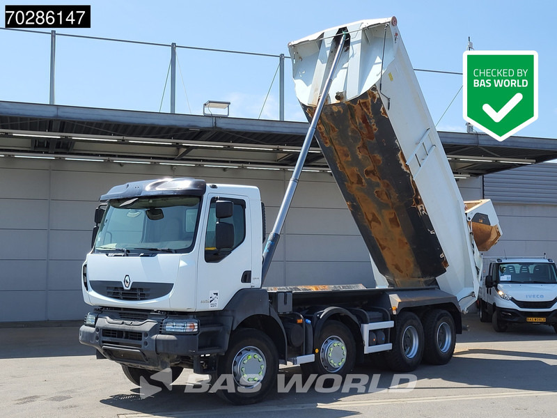 Renault Kerax 460 8X4 17m3 tipper Automatic Big-Axle Retarder Steel suspension Euro 5 - Φορτηγό ανατρεπόμενο: φωτογραφία 1 Renault Kerax 460 8X4 17m3 tipper Automatic Big-Axle Retarder Steel suspension Euro 5 - Φορτηγό ανατρεπόμενο: φωτογραφία 1