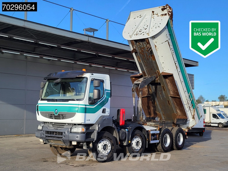 Renault Kerax 460 8X4 Steel Tipper Retarder Big-Axle Steelsuspension Euro 5 - Φορτηγό ανατρεπόμενο: φωτογραφία 1 Renault Kerax 460 8X4 Steel Tipper Retarder Big-Axle Steelsuspension Euro 5 - Φορτηγό ανατρεπόμενο: φωτογραφία 1