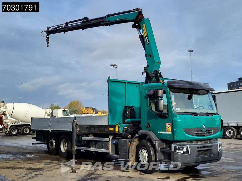 Renault Premium 380 6X2 Palfinger PK20002 Crane Kran Lift+Steering Axle Air suspension Euro 5 - Φορτηγό με ανοιχτή καρότσα, Φορτηγό με γερανό: φωτογραφία 3 Renault Premium 380 6X2 Palfinger PK20002 Crane Kran Lift+Steering Axle Air suspension Euro 5 - Φορτηγό με ανοιχτή καρότσα, Φορτηγό με γερανό: φωτογραφία 3