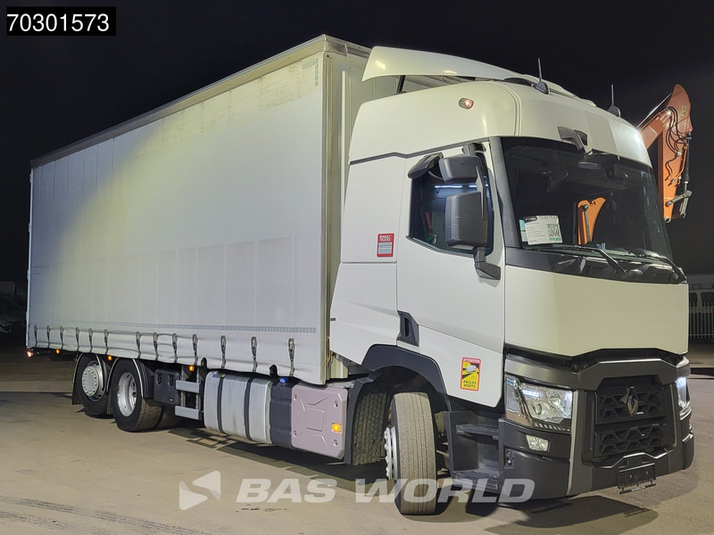 Renault T 480 6X2 Curtainsides Lift + steering axle Automatic Euro 6 - Φορτηγό μουσαμάς: φωτογραφία 3 Renault T 480 6X2 Curtainsides Lift + steering axle Automatic Euro 6 - Φορτηγό μουσαμάς: φωτογραφία 3