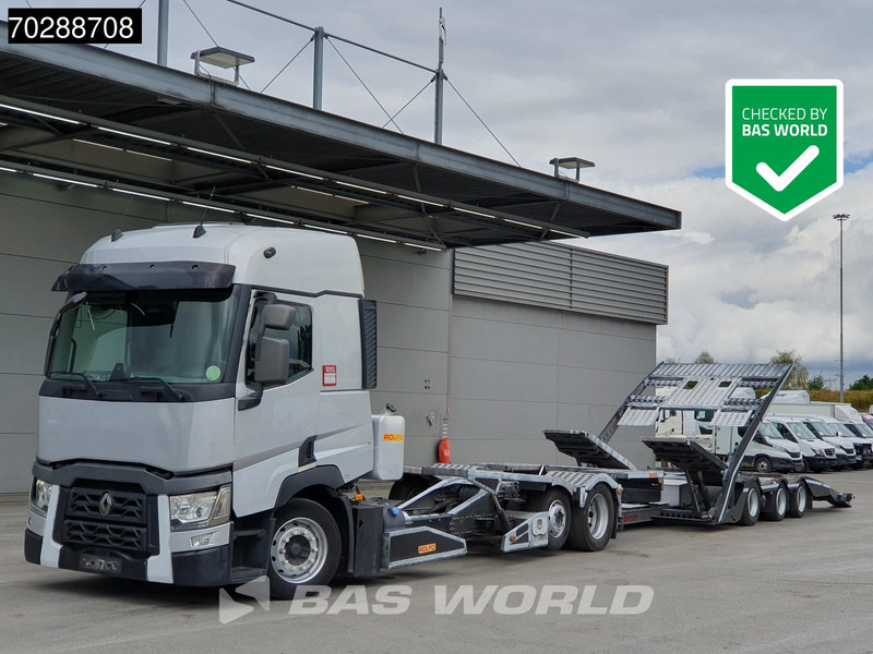 Renault T 480 6X2 Rolfo Hercules 3 truck transporer Retarder Automatic Euro 6 - Φορτηγό αυτοκινητάμαξα: φωτογραφία 1 Renault T 480 6X2 Rolfo Hercules 3 truck transporer Retarder Automatic Euro 6 - Φορτηγό αυτοκινητάμαξα: φωτογραφία 1